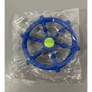 Backyard Discovery Premium Steering Wheel - Blue and Lime - NO HARDWARE